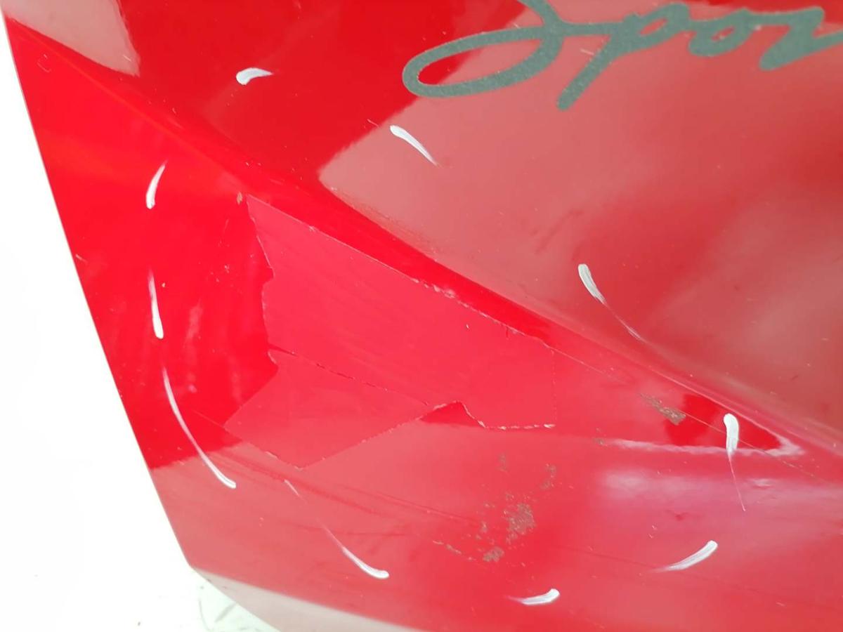 Honda Civic FK2 VIII original Heckklappe mit Scheibe R81 Milano Red Rohbau BJ08